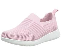 Clarks Girl's Ezera Walk T. Sneaker, Rosa, 19.5 EU