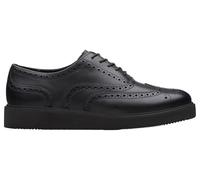 Clarks GlicklyBrogue2, Oxford Donna, Black Leather, 37 EU