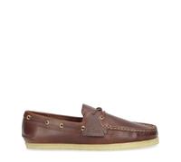 Clarks Godney Boat British Tan Lea 44.5