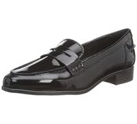 Clarks Hamble Loafer, Mocassini Donna, Nero (Nero Black Pat I), 41 EU