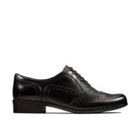 Clarks Hamble Oak, Scarpe Donna, Nero Black Leather 3, 39 EU