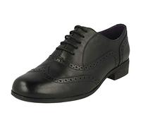 Clarks Hamble Oak Womens Black Leather, 4.5