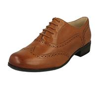 Clarks Hamble Oak, Scarpe Donna, Marrone Dark Tan Leather, 38 EU