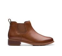 Clarks Havisham Top, Stivali Chelsea Donna, Pelle Marrone Chiaro, 36 EU