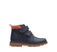 Clarks Heath Strap K, Combat Boot, Blu Navy, 31 EU