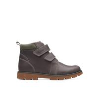 Clarks Heath Strap K, Stivali da Combattimento, Grigio, 27.5 EU