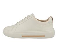Clarks Hollyhock Walk, Scarpe da Ginnastica Donna, off White Lea, 39 EU