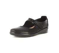 Clarks Hope Henley, Mocassini, Donna, Nero (Black Leather -), 38 EU