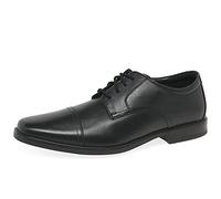 Clarks Originals Scarpe Oxford Howard Cap Uomo Pelle Nera 42.5 EU