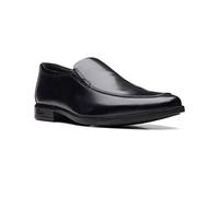Clarks Howard Edge, Mocassino Uomo, Nero (Black Leather), 44.5 EU