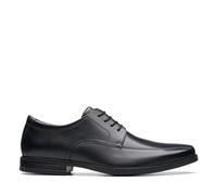 Clarks Howard Over Mens Black Leather, 10
