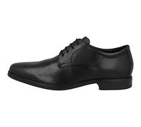 Clarks Howard Walk, Oxford Uomo, Black Leather, 48 EU