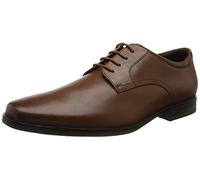 Clarks Howard Walk, Oxford Uomo, Marrone Dark Tan Lea1, 42 EU