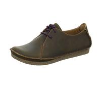 Clarks Janey Mae Scarpe Stringate Derby da Bambine e ragazze, Marrone (Beeswax), 35 EU
