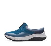 Clarks Jaunt Way, Scarpe da Ginnastica Donna, Blu/Grigio, 41.5 EU