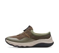 Clarks Jaunt Way, Scarpe da Ginnastica Donna, Verde Oliva Scuro, 41 EU