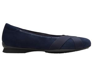 Clarks Jazmynn Gem Womens Navy Suede, 3