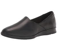 Clarks Jenette Grace Slipper da Donna, Pelle Nera, 40 EU