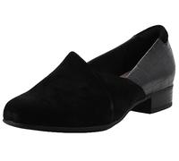 Clarks Juliet Palm Mocassini Donna, Camoscio Nero, 41.5 EU