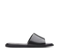 Clarks Karsea Mule - Sandalo scorrevole, Black Leather,