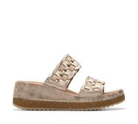 Clarks Kassanda Mule, Sandali Donna, Metallic Combi, 38 EU