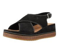Clarks Kassanda Step, Sandali Donna, Black Nubuck, 39 EU