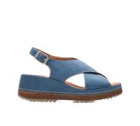 Clarks Kassanda Step Womens Blue Nubuck, 5.5
