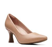 Clarks Kataleyna Gem, Scarpe décolleté Donna, Calda Pelle Beige, 36.5 EU Larga