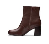 Clarks Keirsta Faye, Stivali alla Moda Donna, Pelle Marrone, 38.5 EU