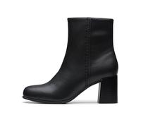 Clarks Keirsta Faye, Stivali alla Moda Donna, Black Leather, 38 EU