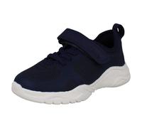 Clarks Kids Feather Ath Vegan Sneaker Unisex Blu Navy Rosa Casual
