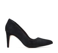 Clarks Laina Rae , Scarpe con Tacco Donna, Black Black Suede, 41.5 EU