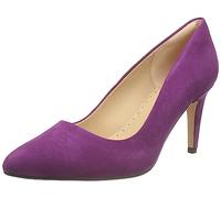 Clarks Laina Rae , Scarpe con Tacco Donna, Purple Suede, 38 EU