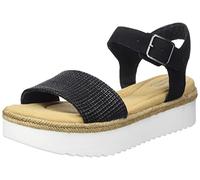 Clarks Lana Shore, Sandali da Donna, Nero (Black Combi Lea), 35.5 EU
