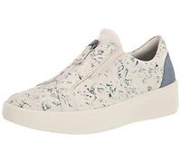 Clarks Layton Rae, Scarpe da Ginnastica Donna, Tessuto con Motivo Floreale Blu, 38 EU
