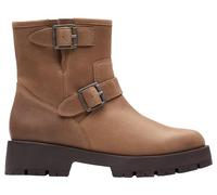 Clarks Ledwick Haley, Stivali alla Moda Donna, Sabbia Scura oleosa, 41 EU