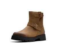 Clarks Originals Stivale da donna Ledwick Haley Sabbia scura oleosa 37/37.5 EU