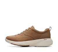 Clarks Lehman Mix, Oxford Uomo, Tessuto Sabbia Scuro, 41 EU