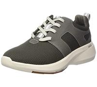 Clarks Lehman Tie, Scarpe da Ginnastica Uomo, Grigio Taupe, 44 EU Larga