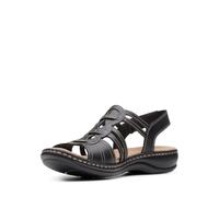 Clarks Leisa Janna, Sandali Donna, Pelle Nera, 40 EU