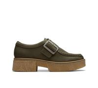 Clarks Linoso Monk - Sneaker da donna, verde scuro, 37.5 EU