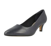 Clarks Linvale Jerica Womens Navy Leather, 6.5