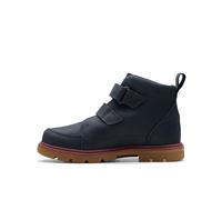 Clarks Lorcam Hi K Childrens Navy, 7