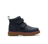 Clarks Lorcam Hi O Childrens Navy, 7.5