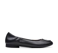 Clarks Loreleigh Ave, Ballerine Donna, Pelle Nera, 39 EU