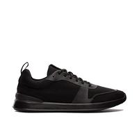 Clarks Lt Lace, Scarpe da Ginnastica Uomo, Black Knit, 47 EU