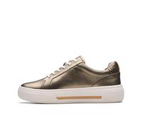 Clarks Malvarosa Passeggiata, Scarpe da Ginnastica Donna, Metallo, 38 EU