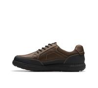 Clarks Mapstone LoGTX Mens Dark Brown Lea, 9.5