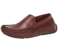 Clarks Markman Plain Driver Slipper Uomo, Pelle Marrone Scuro., 47 EU