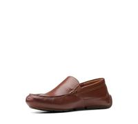 Clarks Markman Plain, Mocassini Uomo, Marrone (Dark Tan Lea), 42.5 EU